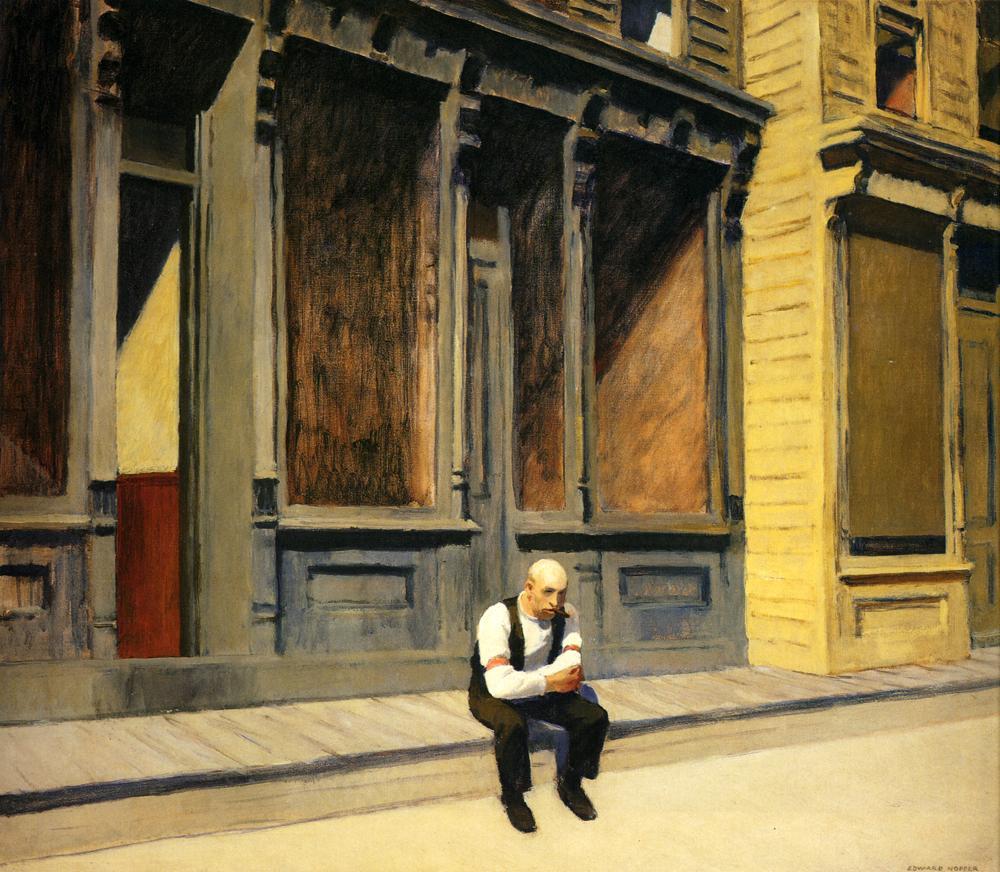 Edward Hopper Sunday